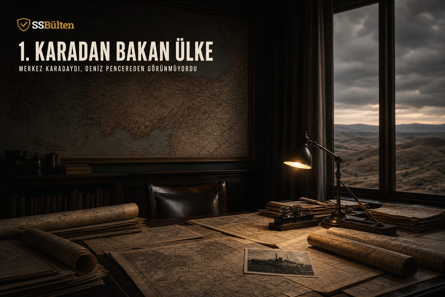 Karadan Bakan Ülke: devletin merkezi karadaydı, deniz pencereden görünmüyordu