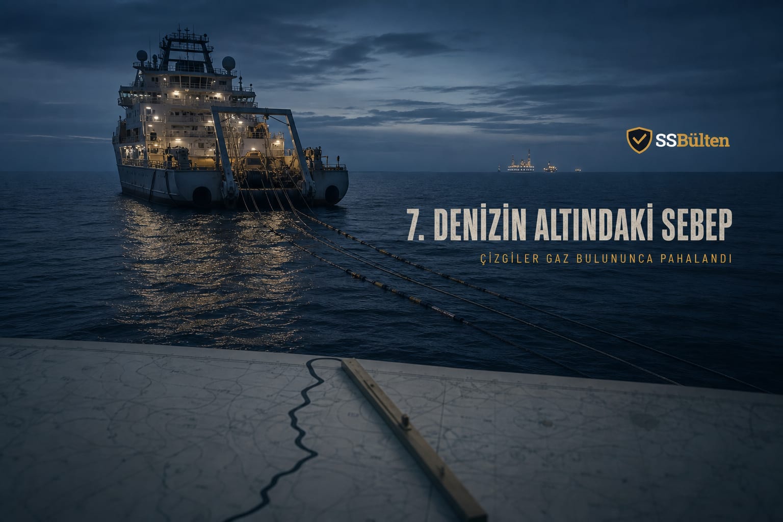 Denizin Altındaki Sebep: gaz keşifleriyle pahalanan deniz çizgileri