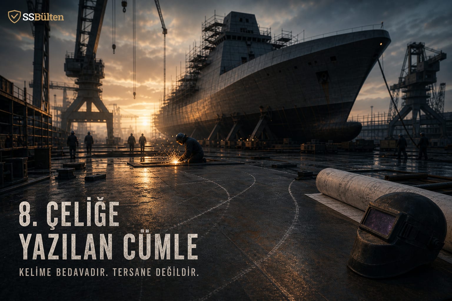 Çeliğe Yazılan Cümle: kavramın tersane siparişine dönüşmesi