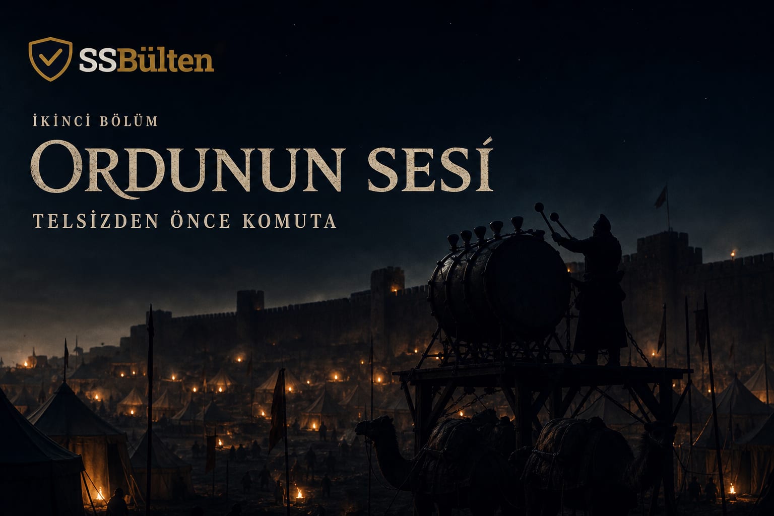 Ordunun sesi: telsizden önceki çağda muharebe alanının komuta kanalı