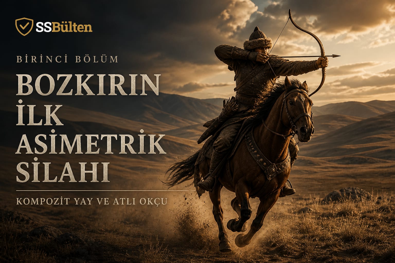 Bozkırın ilk asimetrik silahı: kompozit yay ve atlı okçu