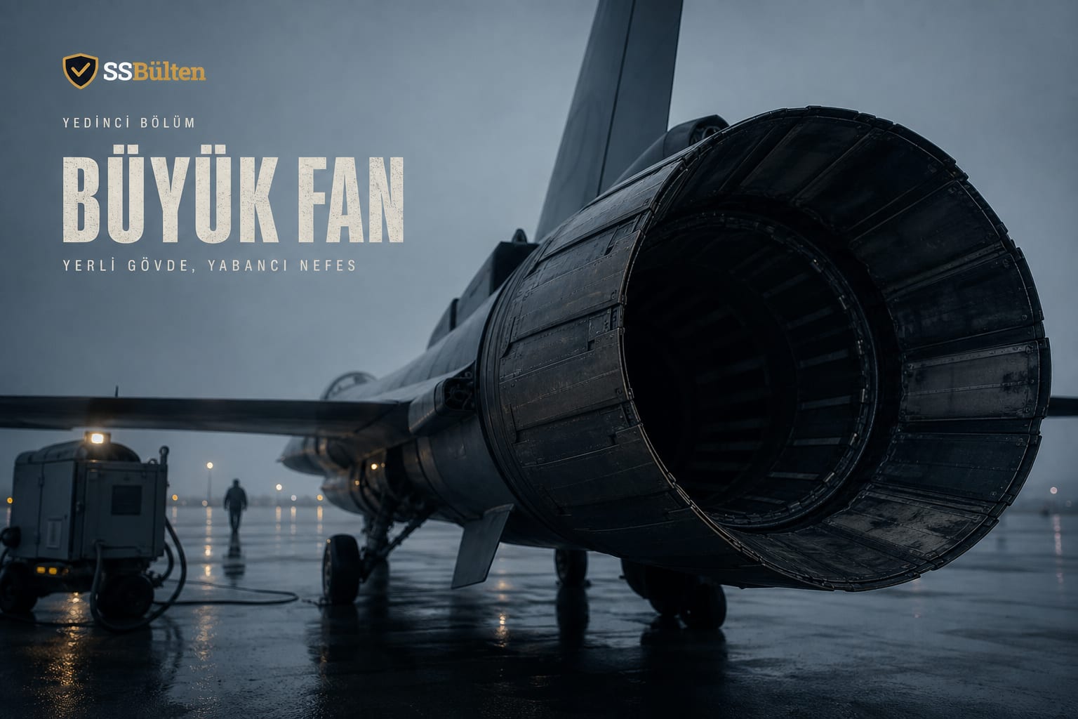Büyük fan: yerli gövde, yabancı nefes — pistte soğuk nozul