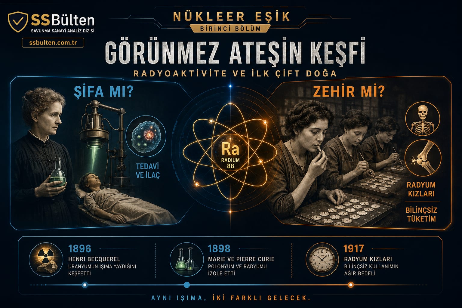 Görünmez ateşin keşfi: radyoaktivite ve ilk çift doğa